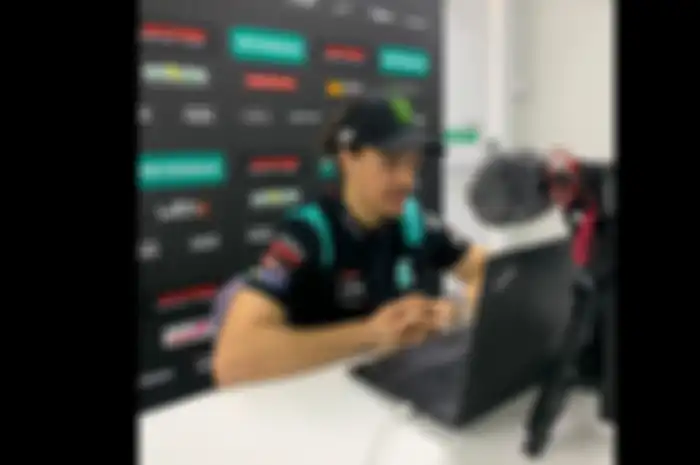 Murid Valentino Rossi Franco Morbidelli jelaskan ucapan menohoknya ke Yamaha di MotoGP Qatar 2021 saat wawancara online dengan Petronas Yamaha SRT, Kamis (1/4/2021)
