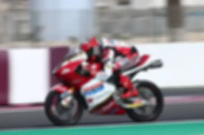 Waduh, motor Andi Gilang bermasalah di sesi FP3 Moto3 Doha 2021, ini hasil lengkapnya.