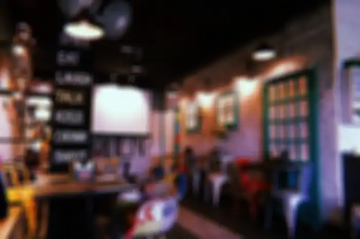 Ilustrasi kafe atau coffee shop. Ini dia warung kopi dan kafe di sekitar Mandalika, cocok nih untuk nongkrong saat pergi nonton MotoGP Mandalika Lombok 2022.