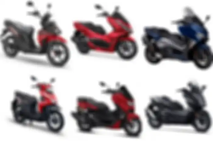 Ilustrasi motor matic baru, harganya ada yang naik sampai Rp 1 juta.