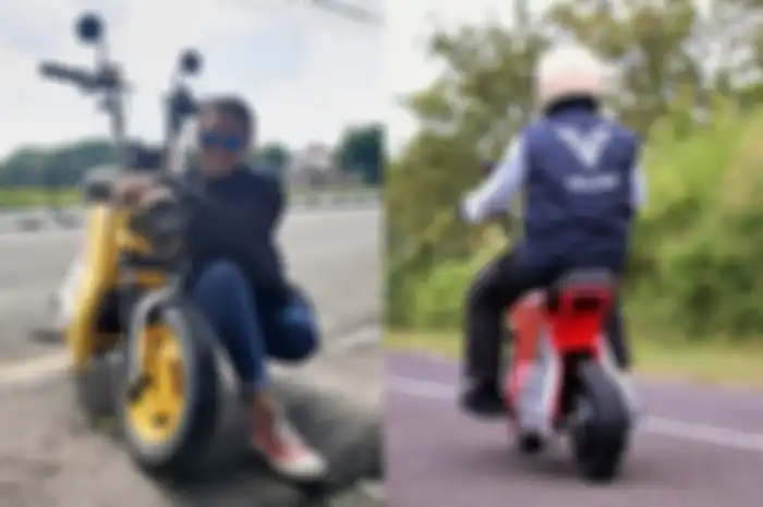 Motor listrik Villano punya dimensi kompak