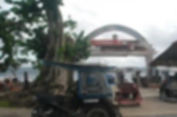 Ilustrasi becak bermotor