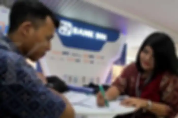 Suasana Bank BRI sebelum pandemi. BRI punya pinjaman tanpa agunan BRIguna