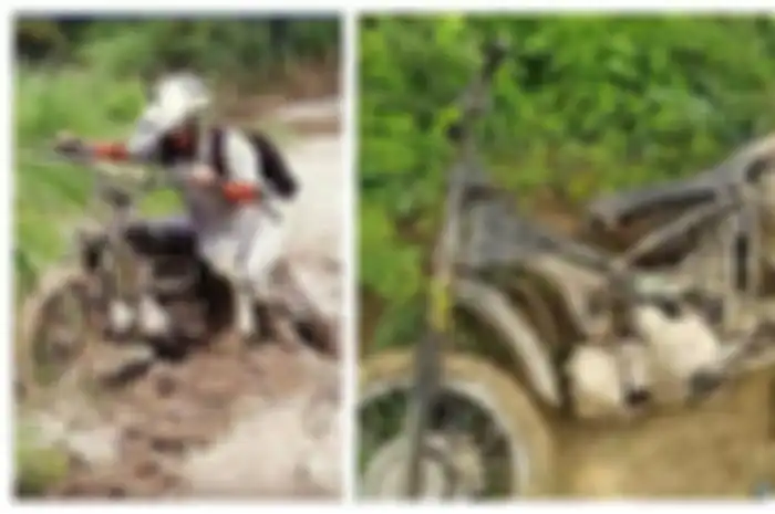 Mantap, guru honorer dapat hadiah motor trail, sudah 9 kali ganti motor demi mengajar di pelosok Jombang.