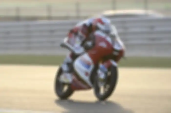 Penampilannya semakin impresif, manajer tim Honda Team Asia, Hiroshi Aoyama yakin Andi Gilang segera cetak poin di kelas Moto3 2021.