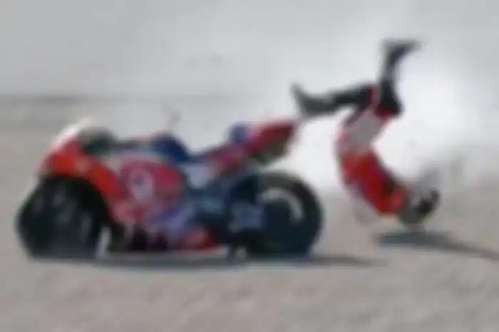 Kecelakaan hebat di sesi FP3 MotoGP Portugal 2021, begini kondisi terkini pembalap tim Pramac Ducati, Jorge Martin. 