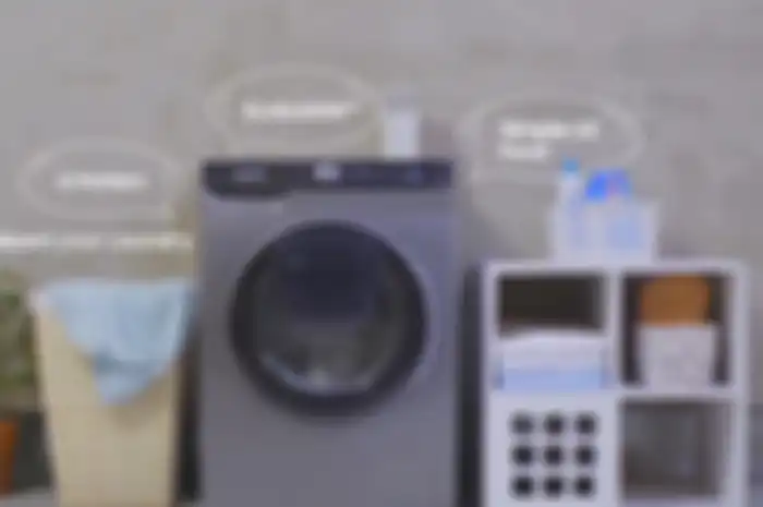 Samsung Smart Ecobubble Washer, mesin cuci pintar berteknologi AI.
