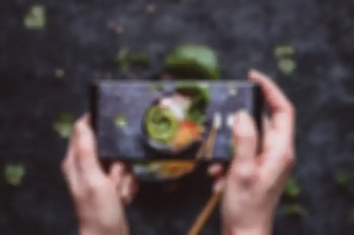 Ilustrasi fotografi ponsel 