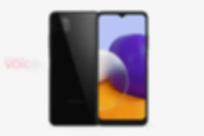 Bocoran render Samsung Galaxy A22 yang dipublikasi OnLeaks di Twitter.