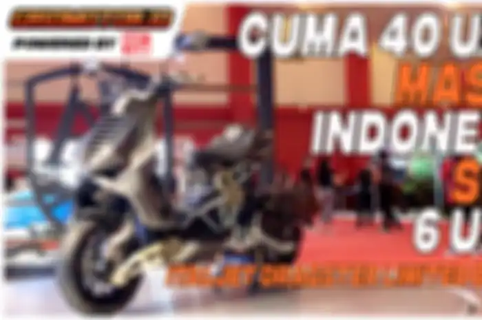 Skuter Hypersport limited edtion asal Italia, Italjet Dragster 200 cuma masuk 40 unit saja ke Indonesia.