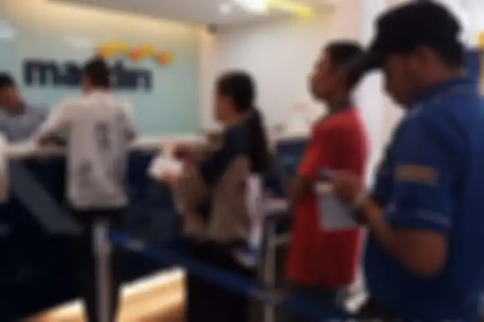 Foto ilustrasi bank Mandiri penyalur bantuan pemerintah 