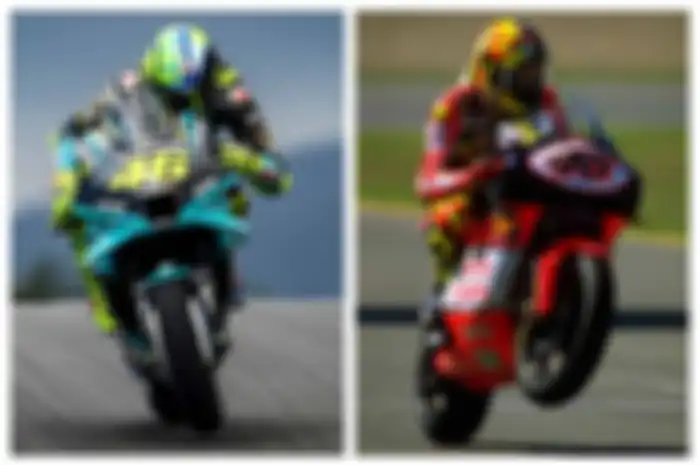 Geger, wacana pembalap tim Petronas Yamaha SRT, Valentino Rossi pindah ke pabrikan Aprilia makin santer terdengar.