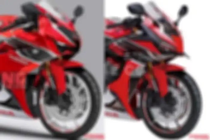 Render 2 calon motor 4 silinder baru Honda CBR