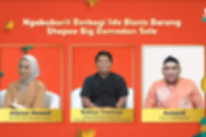 Ngabuburit Berbagi Ide Bisnis Bareng Shopee Big Ramadan Sale, Kamis (28/4).