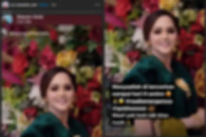 Penyanyi dangdut Evi Masamba ucapkan selamat atas pernikahan sahabatnya, Nadia Margreza.