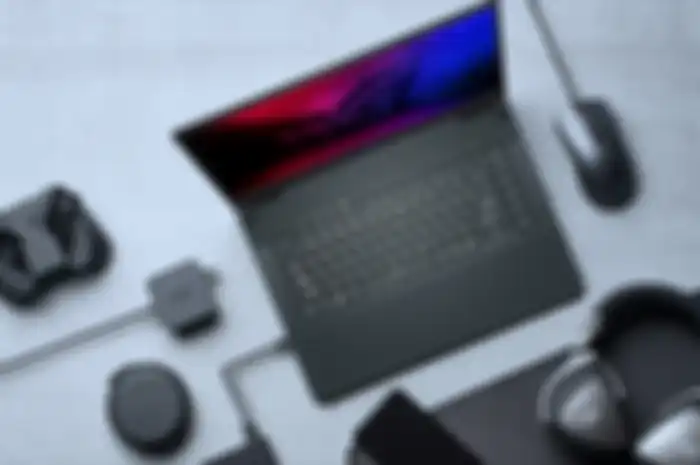 Ilustrasi laptop gaming Asus Zephyrus M16