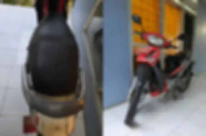 Honda Supra X 125 tahun 2006 dilelang Rp 1 jutaan, surat-surat komplit.