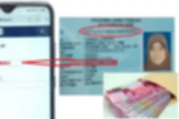 Cek dari HP nomor KTP apakah anda termasuk penerima