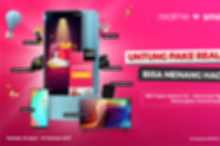 Poster promo Smartfren dan Realme