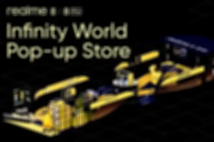Infinity World Pop-up Store realme di Central Park