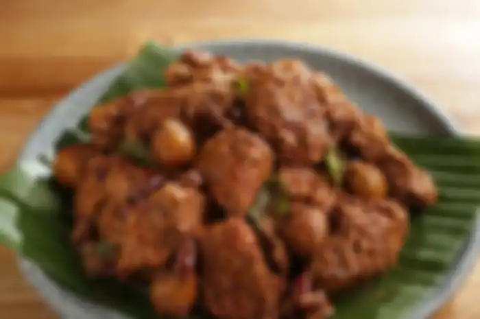 Foto ilustrasi  masakan Padang rendang sapi