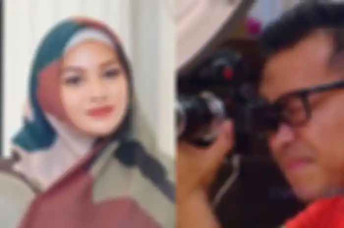 Foto penampilan Aurel Hermansyah berhijab sejak Ramadhan 2021 dan Anang Hermansyah yang punya hobi fotografi.