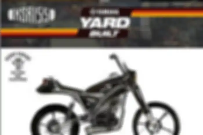 Konsep modifikasi Yamaha XSR 155 'Black Dog' ala Kedux Garage.
