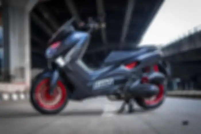 Modifikasi Yamaha NMAX ala daily racing, inspirasi dari pesawat NASA.