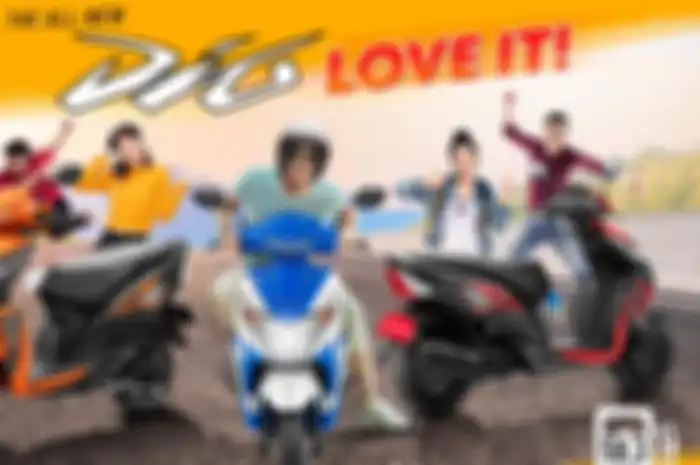 Honda Dio meluncur di FIlipina.