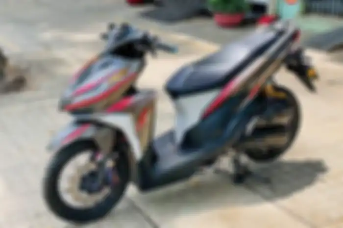 Modifikasi Honda Vario 150 makin kece, fokus grafis bodi dan kaki-kaki.