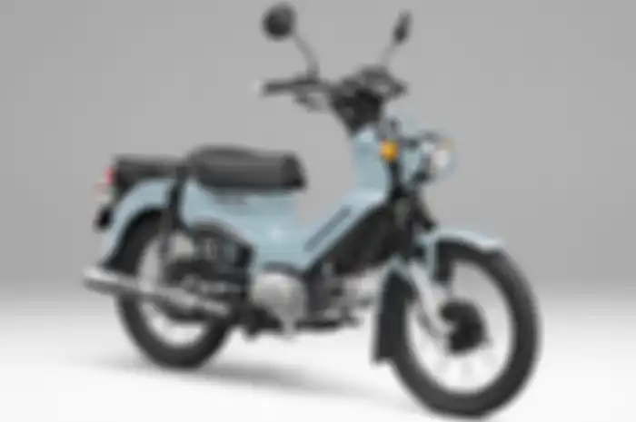 Honda Cross Cub 110 warna Puco Blue jadi edisi terbatas