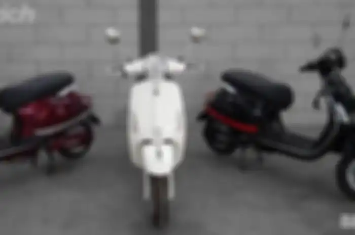Tampang mirip Vespa, ini dia harga motor listrik BF Goodrich V7.