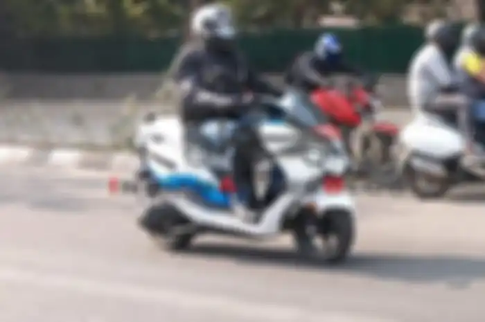 Motor listrik Suzuki siap meluncur, bodi gambot mirip Yamaha NMAX.