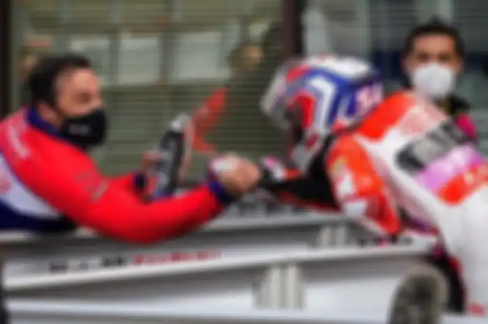 Riccardo Rossi raih podium pertama di Moto3 Prancis 2021