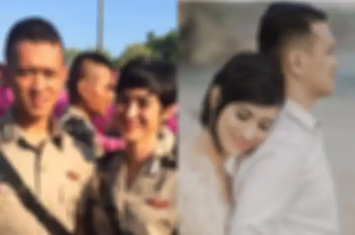 Foto Iptu Vivin Febriyanti, polwan cantik yang disebut mirip Nabila Syakieb. Vivin menikah dengan teman satu angkatannya di Akpol.