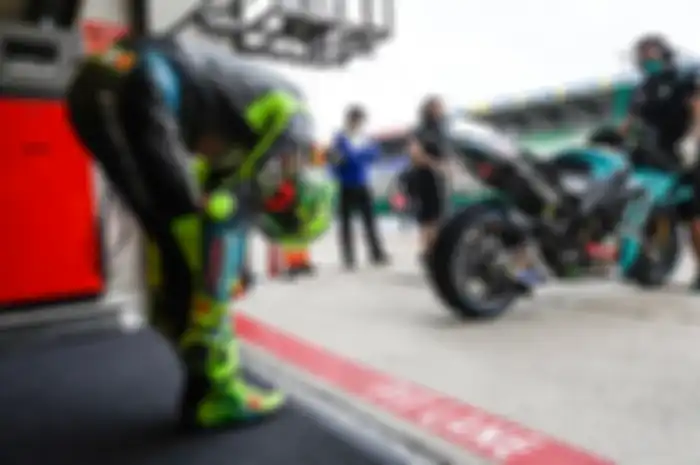 Valentino Rossi blak-blakan soal kualifikasi MotoGP Prancis 2021, (15/5/2021). Mungkin gak cuma start di posisi 9 bisa lebih baik