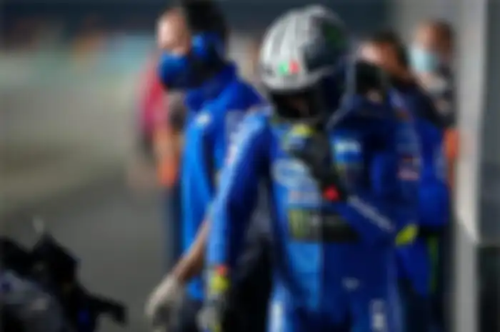 Waduh, juara dunia MotoGP 2020, Joan Mir memilih untuk pensiun saja kalau sepanjang musim balapan di sirkuit Le Mans, Prancis.