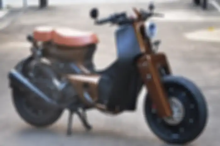 Yamaha Mio jadi street cub garapan Rainbow Moto Builder