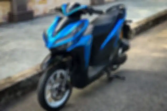 Bisa jadi inspirasi, modifikasi Honda Vario 150, main di aksesoris.