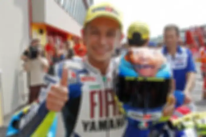 Valentino Rossi pada MotoGP Italia 2008. Jelang MotoGP Italia 2021, Valentino Rossi masih jadi raja di sirkuit Mugello, Italia.