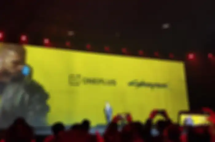 Acara Peluncuran Oneplus Watch bertema Cyberpunk