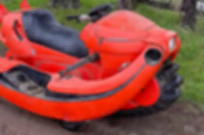Anti banjir, prototipe motor ATV amfibi ini sudah ada dari tahun 80-an.