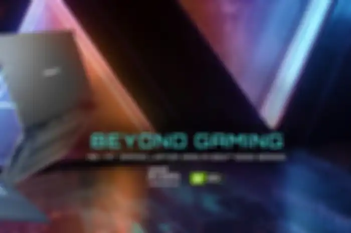 Tampilan laptop gaming Gigabyte A5 dan A7