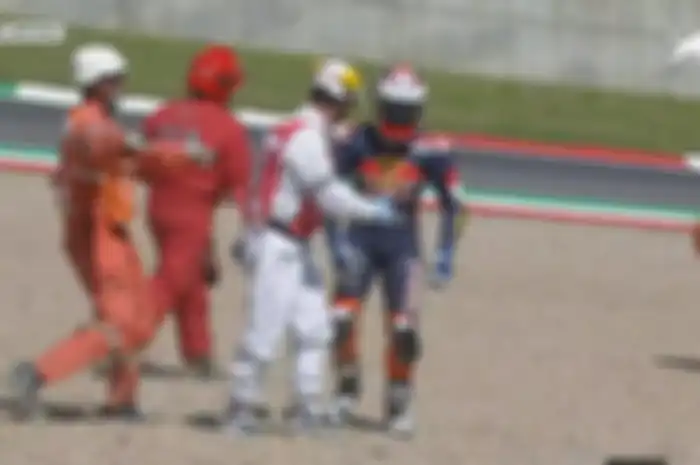 Hasil Red Bull Rookies Cup Mugello Race 2, pembalap Indonesia Mario Suryo Aji crash di sirkuit MotoGP Italia 2021.