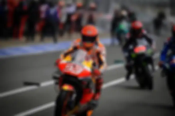 Foto ilustrasi. Jelang MotoGP Catalunya 2021, begini kondisi Marc Marquez.