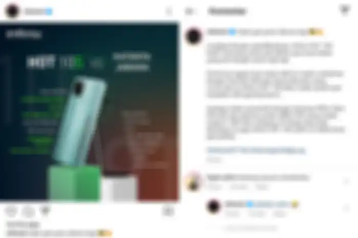 Postingan Infinix di Instagram yang membandingkan Hot 10S dengan Redmi 9T jadi perdebatan.