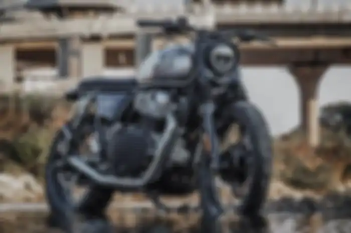 Siap garuk tanah, modifikasi Royal Enfield Interceptor 650 ala scrambler.