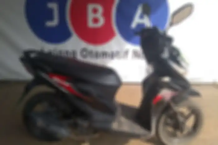 Wuih, motor bekas Honda BeAT dilelang murah, STNK dan BPKB komplit pajak hidup.