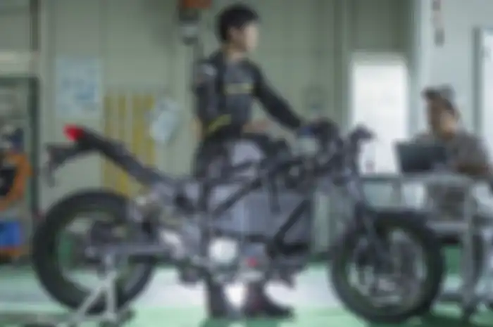 Motor listrik Kawasaki sedang dipersiapkan.