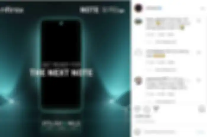 Postingan Infinix menggoda konsumen dengan kehadiran Infinix Note10 Pro NFC